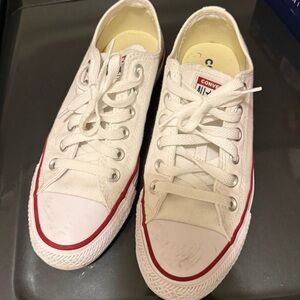 Converse White Low-Top Sneakers
